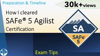 How I Cleared SAFe 5 Agilist certification  Preparation and Exam Tips [upl. by Alexio724]