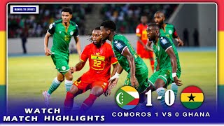 GHANA🇬🇭 VS 🇰🇲COMOROS01MATCH HIGHLIGHTS amp ALL GOALS2026 FIFA WORLD CUP QUALIFIER [upl. by Deden285]