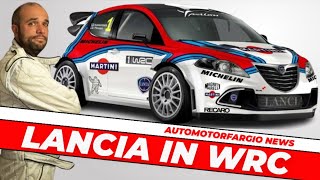 LANCIA TORNA NEI RALLY  AutoMotorNews [upl. by Leunamnauj]