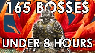 How I Beat EVERY Elden Ring Boss In Under 8 Hours [upl. by Darda]