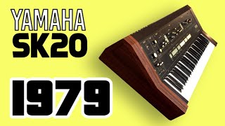 YAMAHA SK20 String Machine 1979  HD DEMO [upl. by Oiraved]