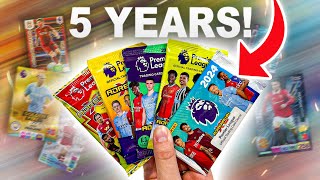 Opening 50 PACKS to CELEBRATE 5 YEARS OF ADRENALYN XL PREMIER LEAGUE 2019 to 2024 [upl. by Xela]