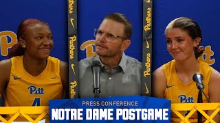 POSTGAME VS NOTRE DAME  DAN FISHER TORREY STAFFORD amp CAT FLOOD [upl. by Patricio208]