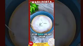 Wash Porta Turbin Mesin Cuci Portable Hemat Daya Mencuci Sangat Bersih dan Super Praktis [upl. by Reeta]