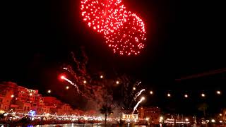 Fireworks show at Marsaskala Feast Malta [upl. by Veronika]