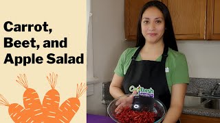 Carrot Beet and Apple Salad [upl. by Nolan971]