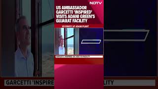 Adani Green Energy  US Ambassador Garcetti Inspired By Visit To Adani Greens Gujarat Facility [upl. by Pompei]