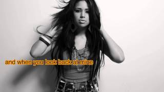 Jasmine Villegas Masquerade Lyric Video SHE BELIEVED [upl. by Drusie]