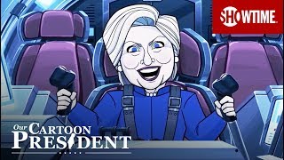 Cartoon Hillary Bot Election Special 2018 Sneak Peek  Our Cartoon President  SHOWTIME [upl. by Ykcin]