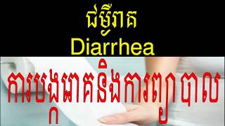 Diarrheaជម្ងឺរាគ [upl. by Aihsined41]