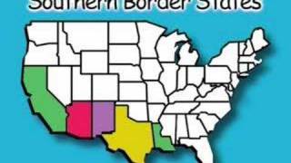 Southern Border States  States amp Capitals Songs [upl. by Diantha]