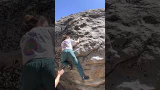 Persistence of Time V6  Tramway Bouldering [upl. by Styles]