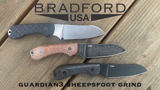 Bradford Knives Guardian3 Sheepsfoot [upl. by Ita375]