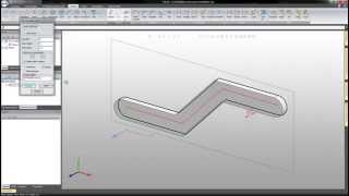 HiCAD 2014 First steps  Offset with endcapping [upl. by Pruchno]