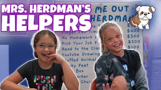 Mrs Herdmans Helpers EP 1  CLASS JOBS [upl. by Akcinahs]