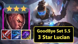 ⭐️⭐️⭐️ Lucian 3 Star Farewell Set 55  Patch 1421B  TFT Gameplays  聯盟戰棋 [upl. by Zimmermann963]