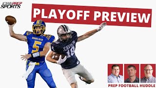 Previewing the Iowa high school football playoffs Round of 16  Prep Football Huddle [upl. by Dimitris]