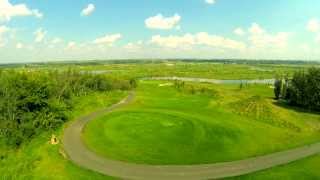 DJI Phantom Golf Course Test  GoPro HERO3 [upl. by Beitz327]