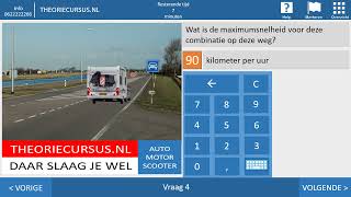 Theorie examen auto  aanrijding  reanimeren  kentekencard  maximummassa  autoweg  inhalen [upl. by Adnirb]