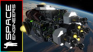 The Mobile Base Demeter  Space Engineers [upl. by Eitsim]