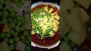 Pavbhaji Recipe  Pavbhaji in Cooker  Quick Pav Bhaji Recipe  Street Food shorts pavbhaji [upl. by Lymann]