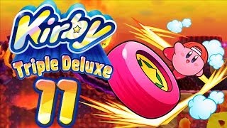 KIRBY TRIPLE DELUXE ⭐ 11 Lava Rauch und Explosionen [upl. by Batruk532]