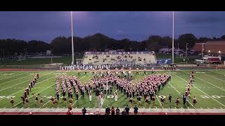 8302024 Pregame WAHS Blackhawk Mraching Band [upl. by Ardiedak]