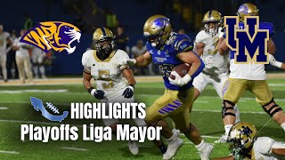 HIGHLIGHTS  Auténticos Tigres UANL vs Pumas CU  SEMIFINAL  Liga Mayor ONEFA 2023 [upl. by Mindi]