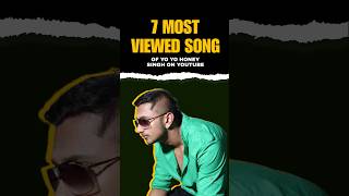 7 most Viewed Song Of HONEY SINGH ❤️‍🔥 honeysingh shortvideo [upl. by Janenna342]