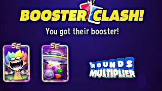 booster clash rounds multiplier booster seat match masters today gameplay [upl. by Goren627]