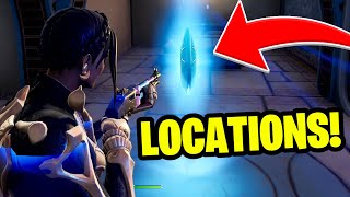 ALL GEM FRAGMENT LOCATIONS IN FORTNITE WHERE TO FIND GEM FRAGMENTS IN FORTNITE [upl. by Adnhoj888]