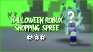 HALLOWEEN IS HERE  Roblox halloween shopping spree [upl. by Atalie]