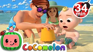 Beach Song  More Nursery Rhymes amp Kids Songs  CoComelon [upl. by Cox940]