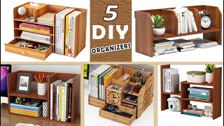 5 diy fantastic ideas organizers wood decor  circuits with dimensions in the video [upl. by Map965]