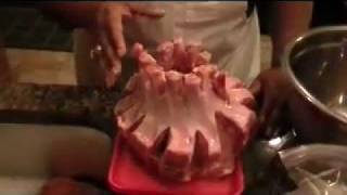 Crown Rib Roast THANKSGIVING PART 3 [upl. by Nylessoj475]