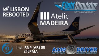 3 Previews in 1 PMDGs Updated 737 from MK Studios LISBON REBOOTED to ATELICs AWESOME MADEIRA [upl. by Siderf]