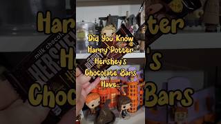 Did you know hersheyschocolate harrypotter has symbols imprinted on it hersheys wizardingworld [upl. by Lalib]