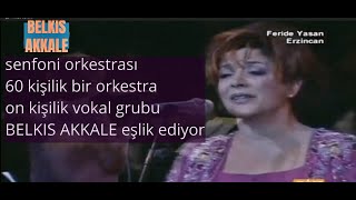 BELKIS AKKALE bedir YOUTUBE İLK [upl. by Ahsenik]