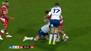 Highlights  Tonga Invitational XIII 146 Great Britain Rugby league [upl. by Petronilla768]