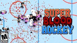 THE MOST VIOLENT HOCKEY VIDEO GAME [upl. by Ayn766]