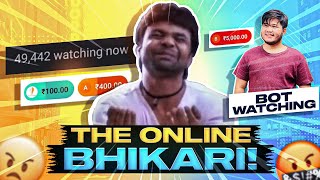 THE ONLINE BHIKARI  FAKE WATCHING  FAMCLASHERS [upl. by Leirza]