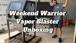 Unboxing our new Weekend Warrior Vapor Blaster from Vapor Honing Technologies [upl. by Ariela120]