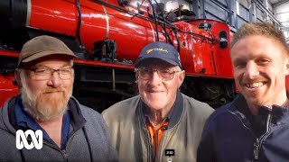 Steam in the blood Three generations working together on the railway 🚂  ABC Australia [upl. by Wilkey]