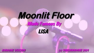 LISA Moonlit Floor Karaoke Version Lyrics [upl. by Drofub12]