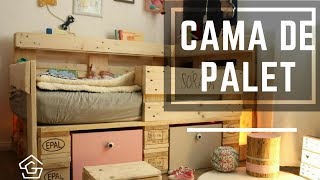 COMO HACER UNA CAMA CON PALETS   Empo  EP 39 [upl. by Carol]