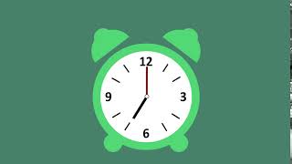 Alarm Clock Animation  Motion Graphics  After effects cc 2019 [upl. by Soraya]