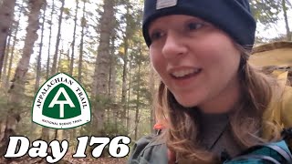 Day 176  A Rainy Day Over Mt Wolf  2024 Appalachian Trail Thru Hike [upl. by Akelam]