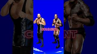 Big show vs Demon amp Giants amp wwe all wrestlers 1vs1 comparison bigshow therock WWE Qvzw [upl. by Esilana]