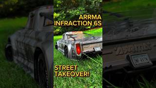 Watch my Arrma Infraction 6S drift like a pro—smooth and controlled [upl. by Marylynne]