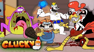 CLUCKY Roblox All Hidden Tapes  third person screamers Cluckys Animation [upl. by Roselin862]